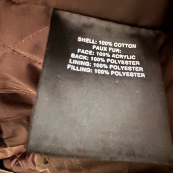 T Tahari “Jackie” hooded anorak with removable faux fur trim Size :L - Picture 15 of 16